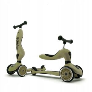 Patinete 2 en 1 Highwaykick olive Scoot & Ride