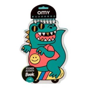 Libro de Actividades con Pegatinas Dino