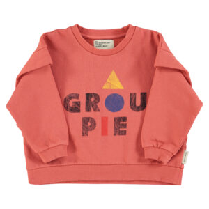Sudadera rosa "Groupie"