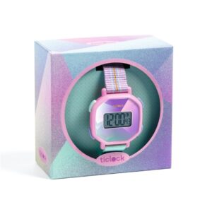 Reloj digital purple prisma