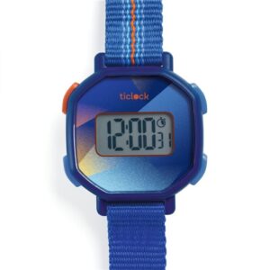 Reloj digital blue sound