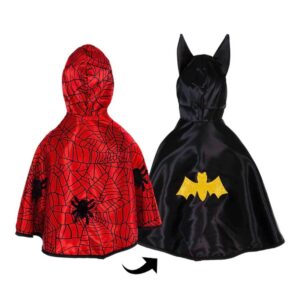 Capa reversible murciélago araña