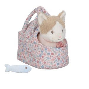 GATITO PELUCHE JACKIE CON BOLSA LITTLE DUTCH