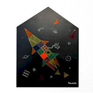 Pizarra imanix negra Imaboard