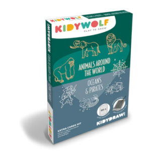 Plantillas KidyDraw Mini animales, océano y piratas