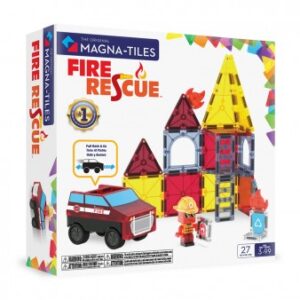 Magna tiles set Bombero