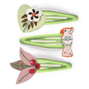 Plume clips Hyacinthe