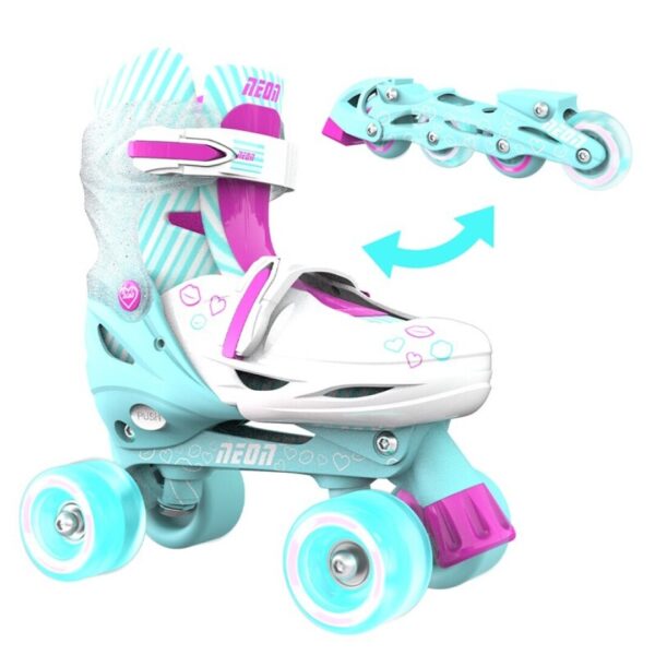 Yvolution Patines en línea de neón para niños