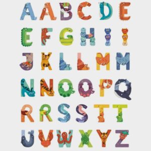 Letras de madera Moulin Roty