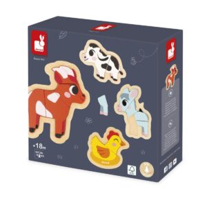 PUZZLES EVOLUTIVOS GRANJA