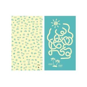 TOALLA DOCK & BAY BTBOX NEON PALMS L (1.60x0.90)