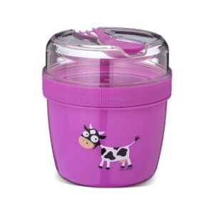 Fiambrera Snack N'ice Cup L Purple Carl Oscar