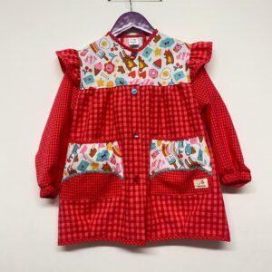 Amantala granate - Bata infantil para colegio