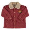 Chaqueta de pana burdeos Piupiuchick